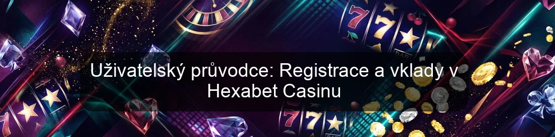 Uživatelský průvodce: Registrace a vklady v Hexabet Casinu Uživatelský průvodce: Registrace a vklady v Hexabet Casinu